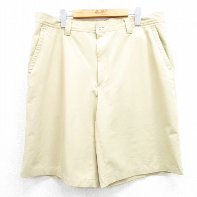 グレッグノーマン ショートパンツ ベージュ 実寸W37 | 古着