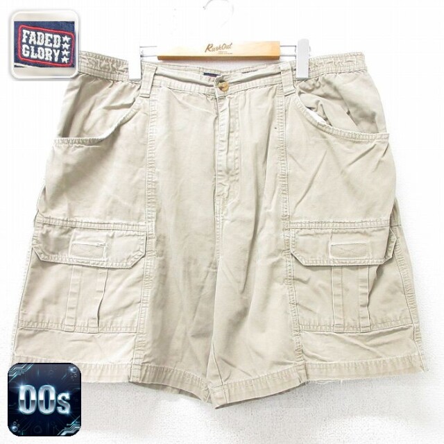 FADED GLORY 00s ショートパンツ ベージュ 実寸W38 | 古着