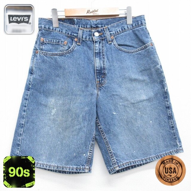 古着通販 W34☆古着 リーバイス Levis 550 ショート パンツ ショーツ