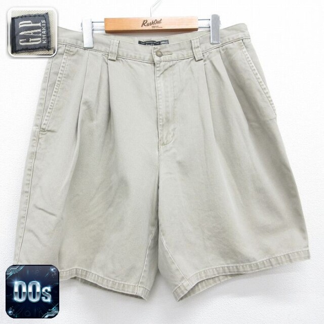 ギャップ 00s ショートパンツ ベージュ 実寸W34 | 古着