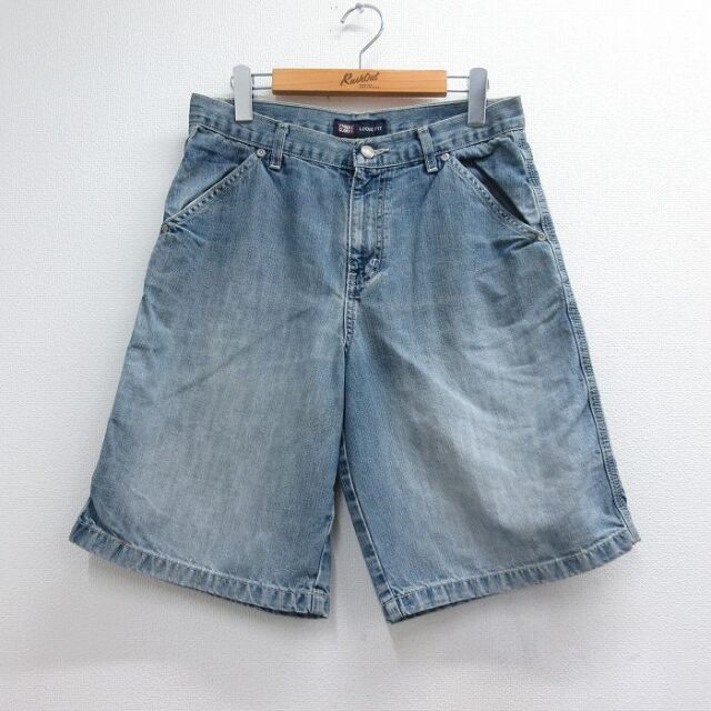 FADED GLORY 00s ショートパンツ デニム ネイビー 実寸W32 | 古着