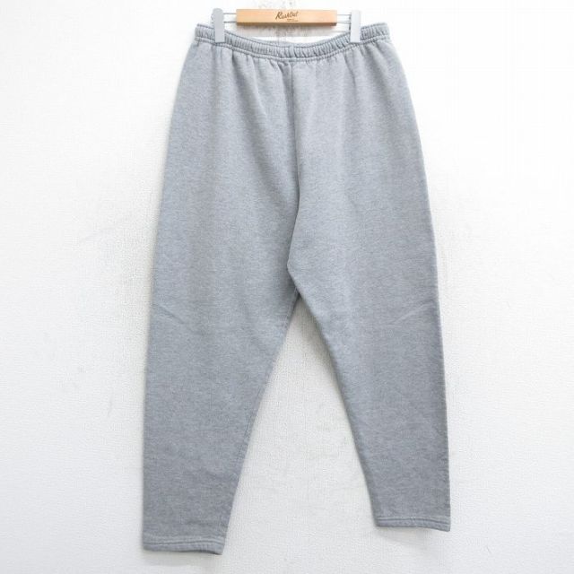 W36★古着 ジャージーズ スウェット パンツ メンズ 00年代 00s 無地 グレー 霜降り 25apr17 中古 ボトムス ロング