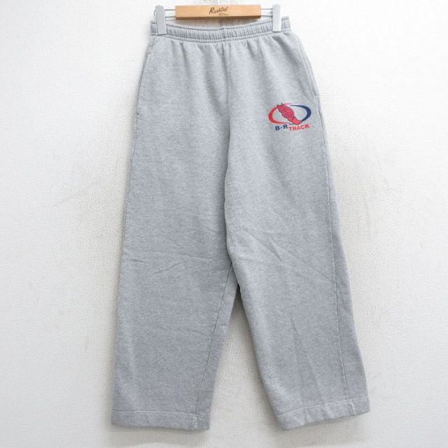 W31★古着 スウェット パンツ メンズ 90年代 90s ウイングフット USA製 グレー 霜降り 25may28 中古 ボトムス ロング