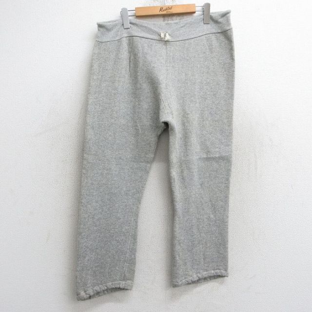 W38★古着 シアーズ スウェット パンツ メンズ 80年代 80s 無地 グレー 霜降り 【spe】 25may28 中古 ボトムス ロング
