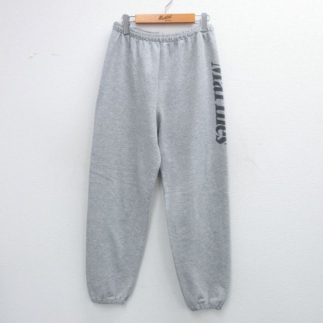 W29★古着 ロスコ スウェット パンツ メンズ マリーンズ グレー 25sep04 中古 ボトムス ロング