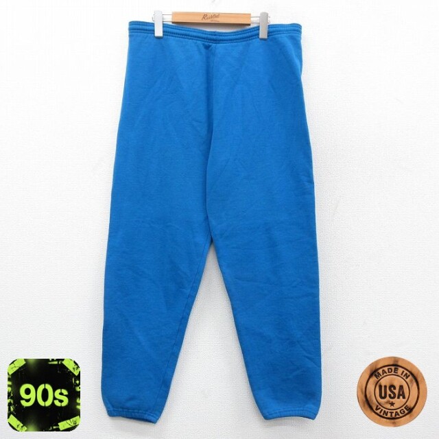 リー 90s スウェットパンツ ブルー W37 | 古着