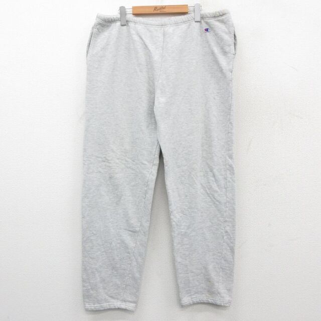 【50%OFF】チャンピオン 90s スウェットパンツ ワンポイントロゴ グレー W39 | 古着