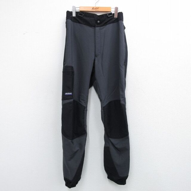 W33★古着 パタゴニア patagonia ミックス マスター パンツ メンズ カナダ製 黒 内側ファー【spe】 25nov27