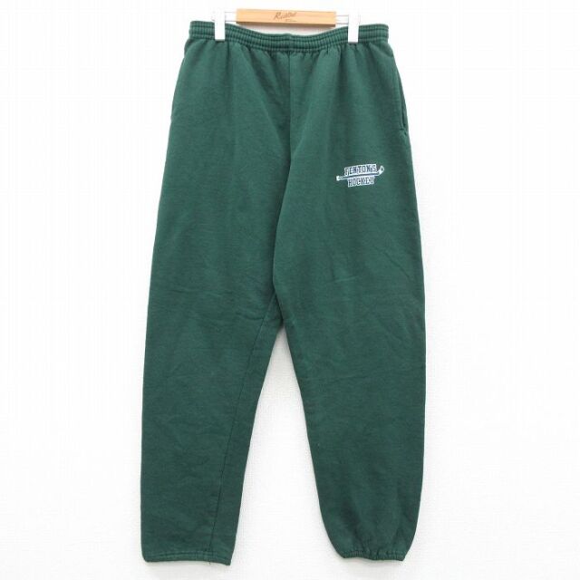 【20%OFF】ジャージーズ 90s スウェットパンツ ホッケー グリーン W33 | 古着