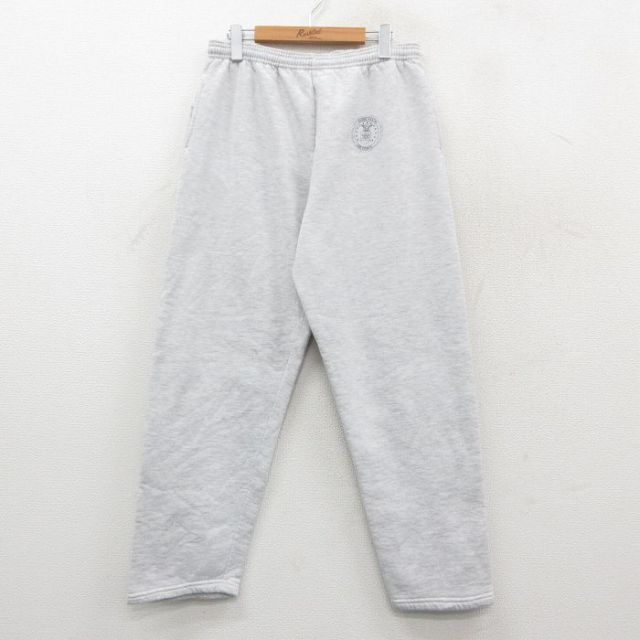 W34★古着 ジャージーズ スウェット パンツ メンズ 90年代 90s ミリタリー USAF USA製 薄グレー 霜降り【spe】 26feb14