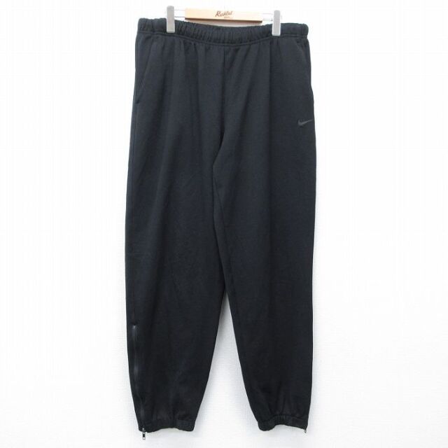 【20%OFF】ナイキ 00s パンツ ワンポイントロゴ ブラック W38 | 古着