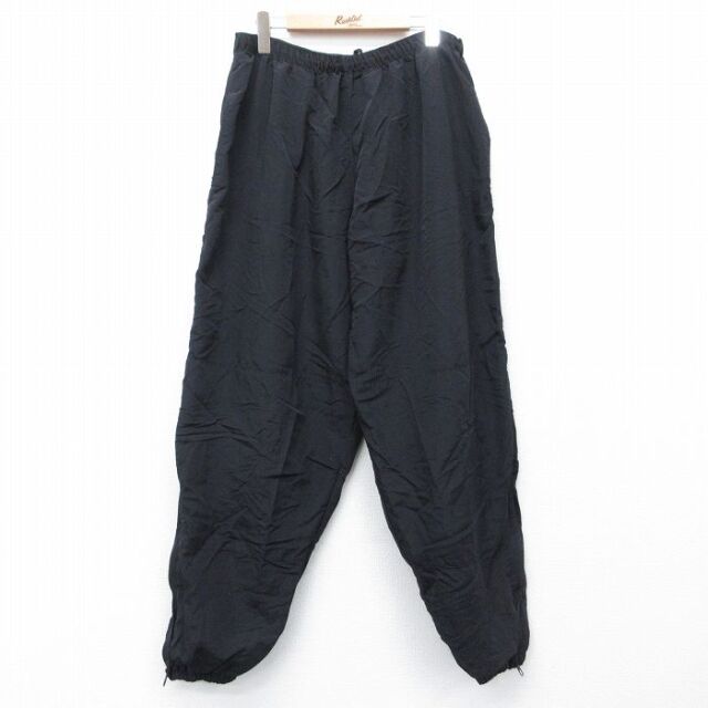 【20%OFF】ミリタリーナイロンパンツ 無地 ブラック W38 | 古着