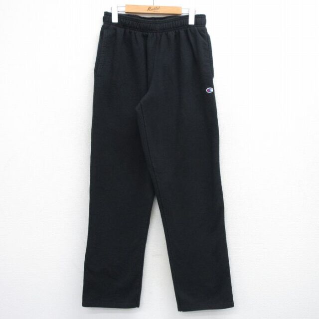 【20%OFF】チャンピオン スウェットパンツ ワンポイントロゴ ブラック W34 | 古着