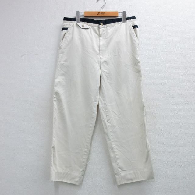 ピエールカルダン 90s イージーパンツ ホワイト W33 | 古着