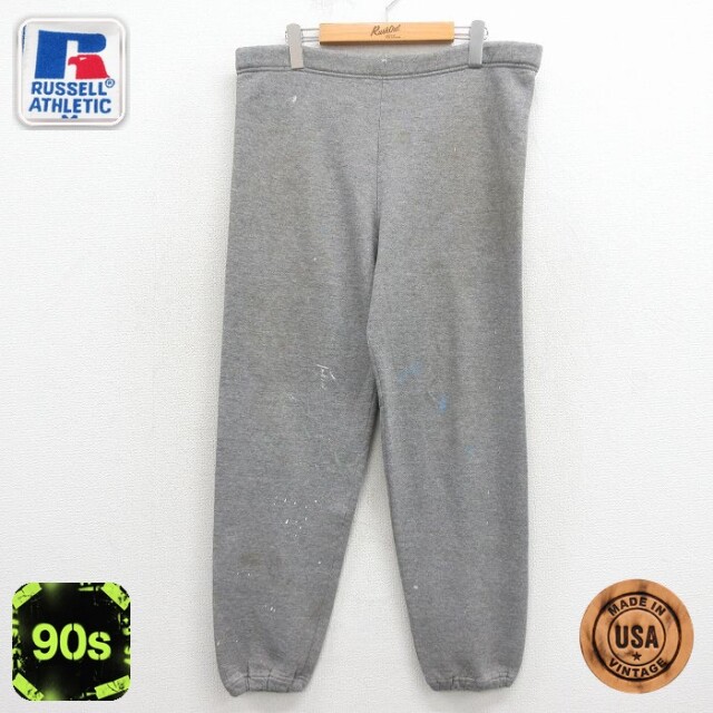 【20%OFF】ラッセル 90s スウェットパンツ グレー W32 | 古着