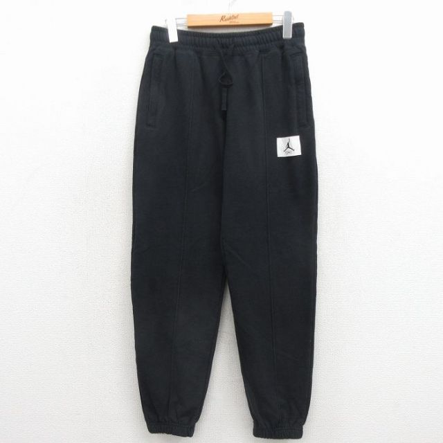 実寸W30 スウェットパンツ マイケルジョーダン ブラック | 古着