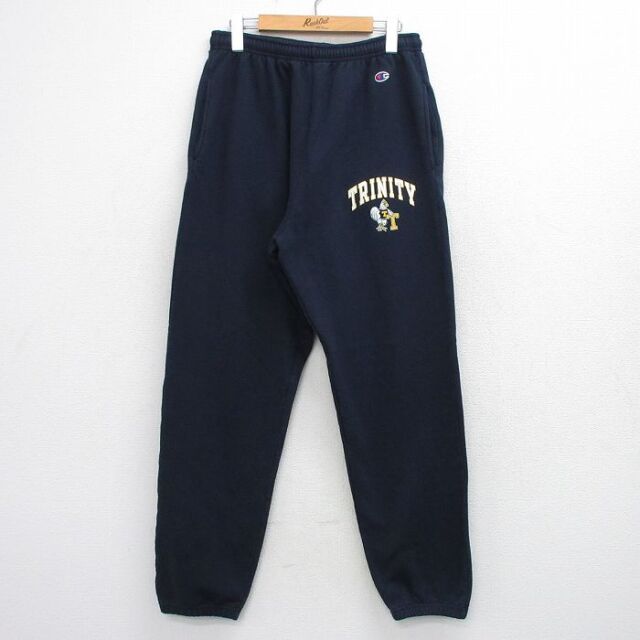 チャンピオン 00s スウェットパンツ トリニティ ネイビー 実寸W33 | 古着