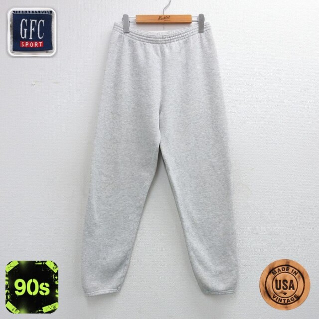 【20%OFF】90s スウェットパンツ 霜降り グレー 実寸W30 | 古着