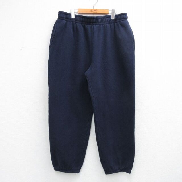 エディーバウアー 00s スウェットパンツ ネイビー 実寸W33 | 古着