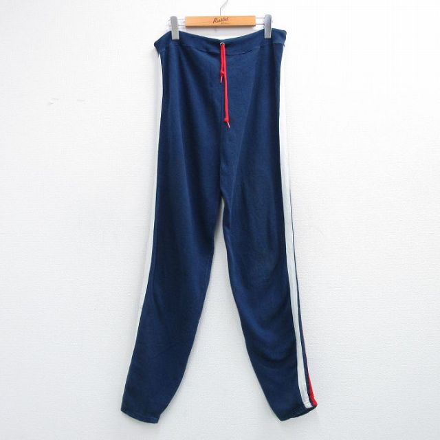 スウェット パンツ 無地 ネイビー W36 | 古着
