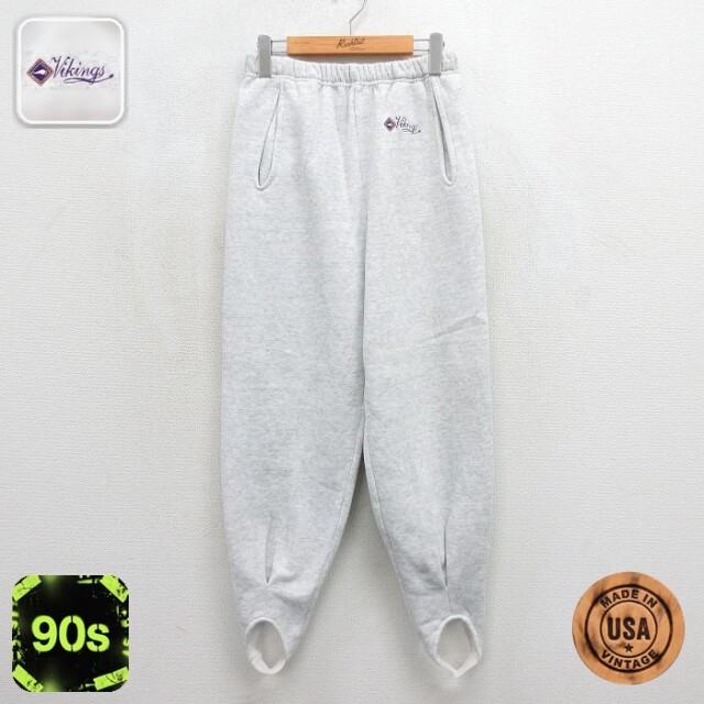 90s スウェットパンツ バイキング グレー メンズW32相当 | 古着