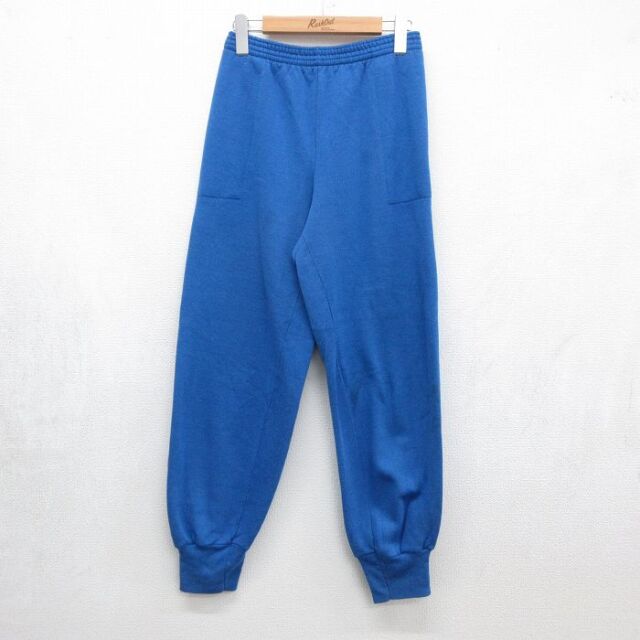 TULTEX 80s スウェットパンツ ブルー 実寸W30 | 古着