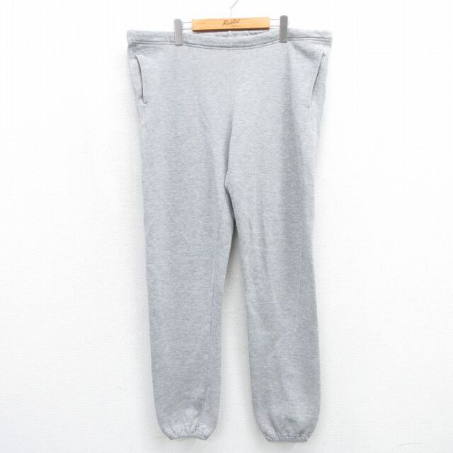 W36★古着 エルエルビーン ラッセル スウェット パンツ メンズ 90年代 90s 無地 USA製 グレー 霜降り【spe】 26jul09