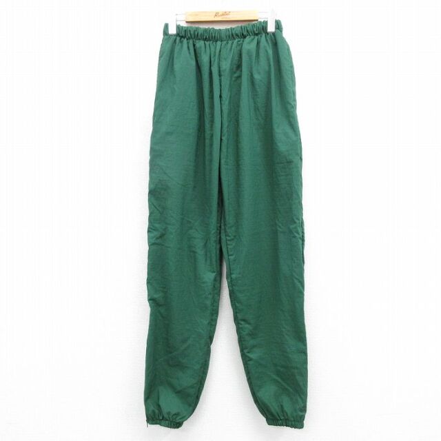 ナイロン パンツ グリーン 実寸W34 | 古着