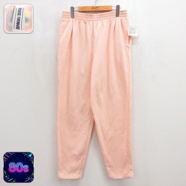 80s スウェットパンツ デッドストック ピンク 実寸W35 | 古着