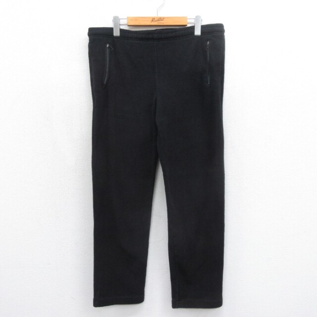 L.L.Bean 90s パンツ ポーラテックフリース ブラック 実寸W36 | 古着