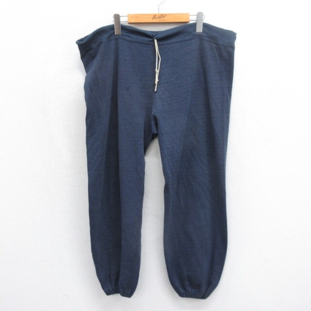 80s パンツ ネイビー 実寸W38 | 古着