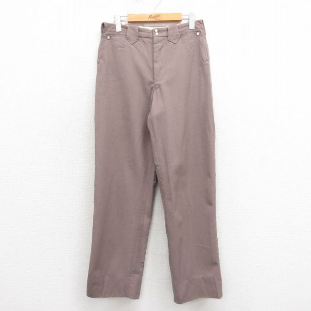 W30★古着 ビンテージ パンツ メンズ 60年代 60s タロン 薄エンジ 25oct30 中古 ボトムス ロング