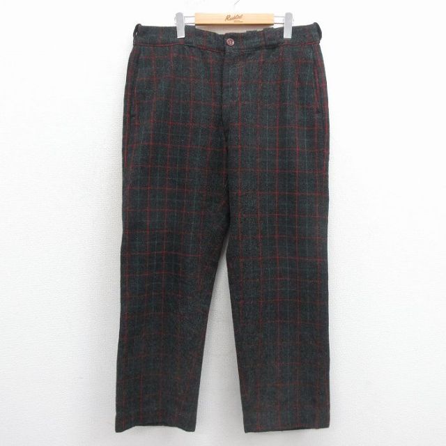 古着通販 W29☆古着 ビンテージ スラックス パンツ メンズ 70年代 70s