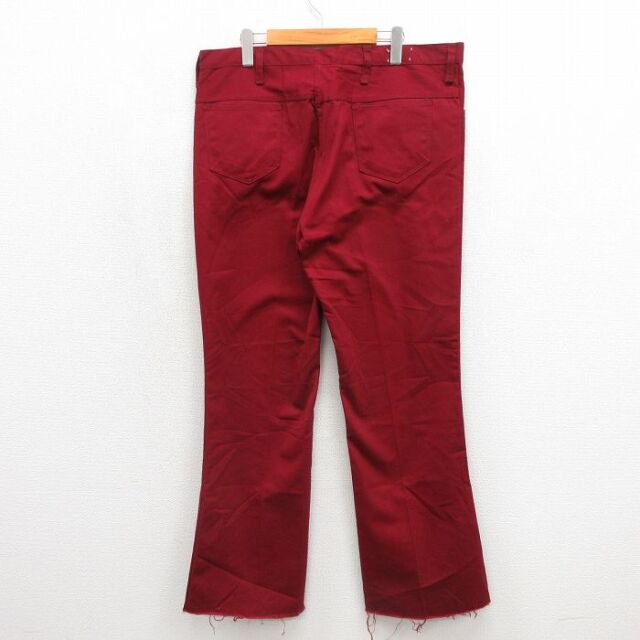 古着通販 W38☆古着 ビンテージ パンツ メンズ 70年代 70s フレア