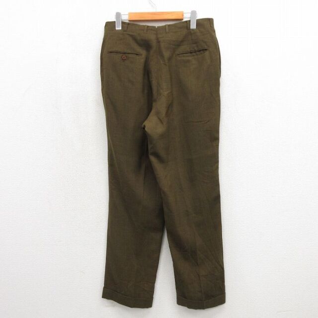 古着通販 W31☆古着 ビンテージ スラックス パンツ メンズ 70年代 70s