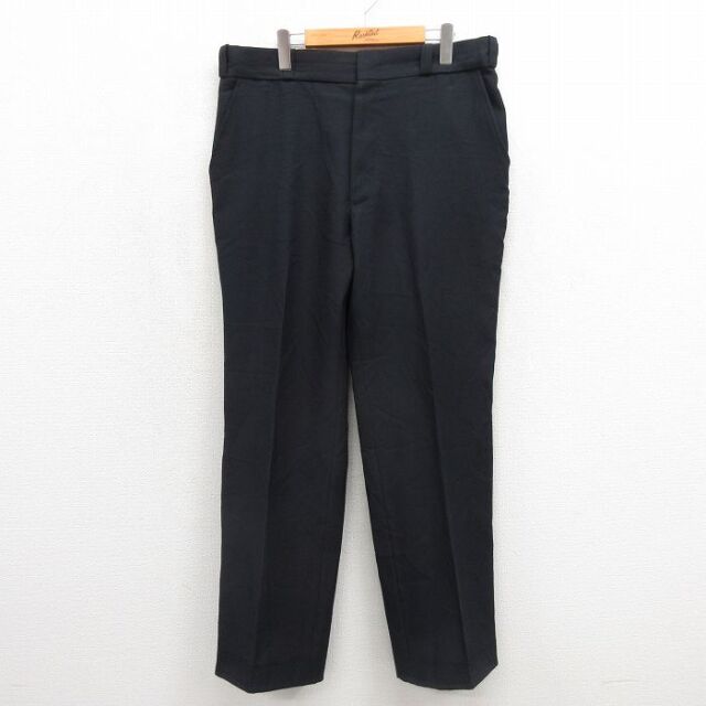 80s LANION ヴィンテージスラックス　W31 古着通販 W36☆古着 ビンテージ スラックス パンツ メンズ 70年代 70s
