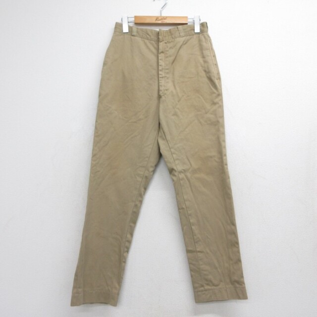 実寸W30 パンツ ベージュ | 古着