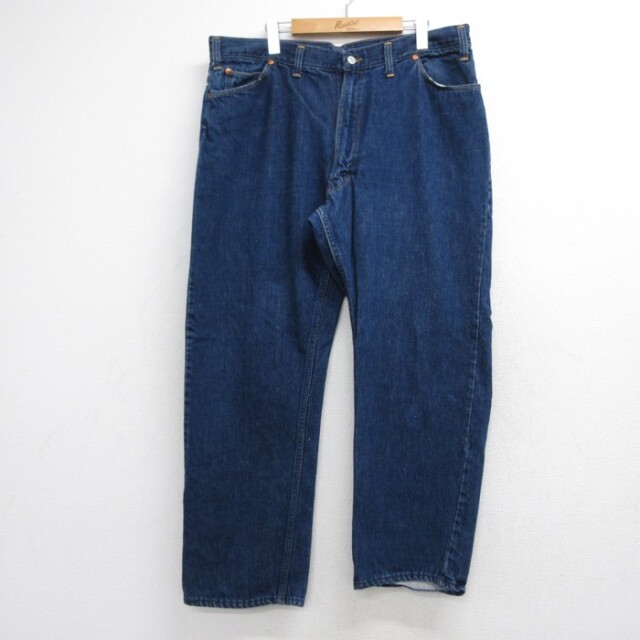 W36★古着 RANCHCRAFT ランチクラフト ビンテージ ジーンズ メンズ 70年代 70s タロン JCPenney コットン ネイビー デニム【spe】 26oct09