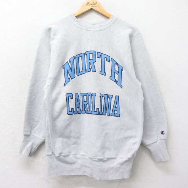 古着通販 M☆古着 長袖 チャンピオン Champion リバースウィーブ