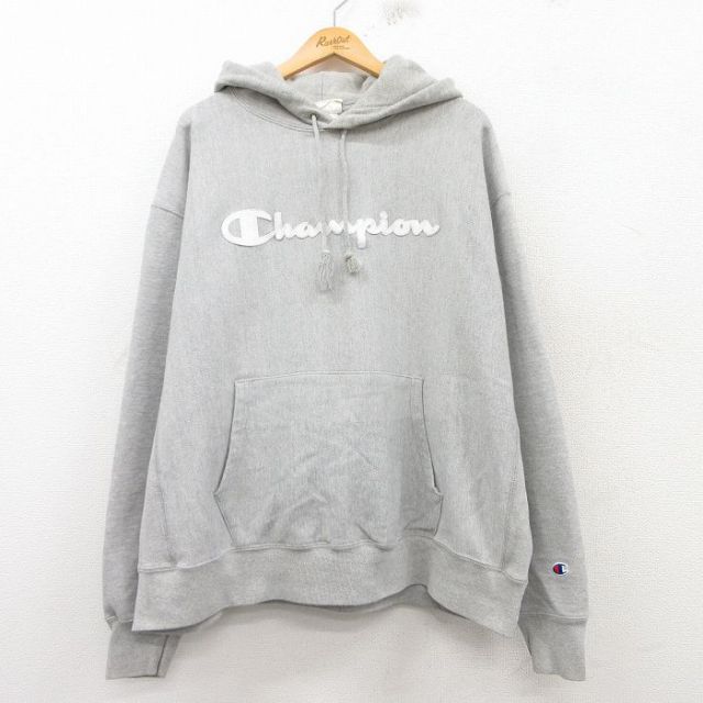 古着通販 XL☆古着 長袖 チャンピオン Champion リバースウィーブ 