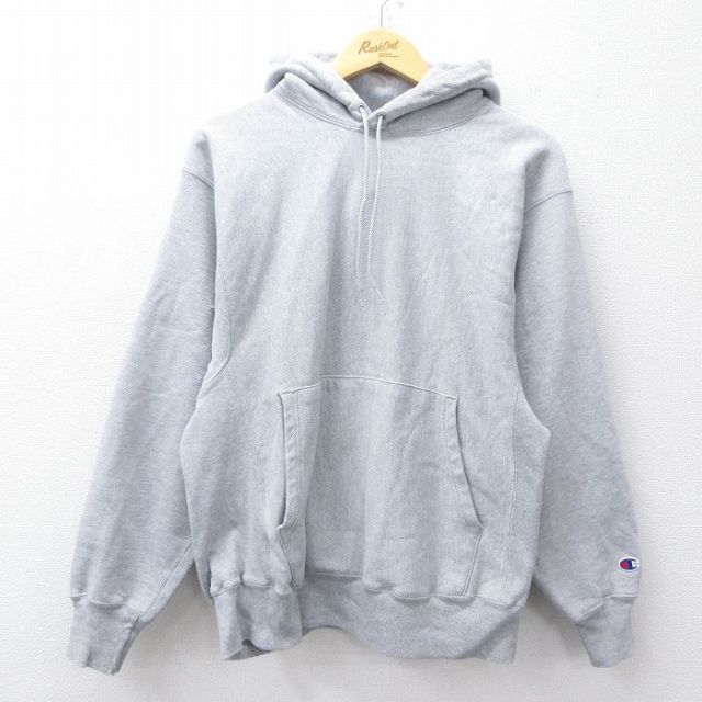 古着通販 L☆古着 長袖 チャンピオン Champion リバースウィーブ