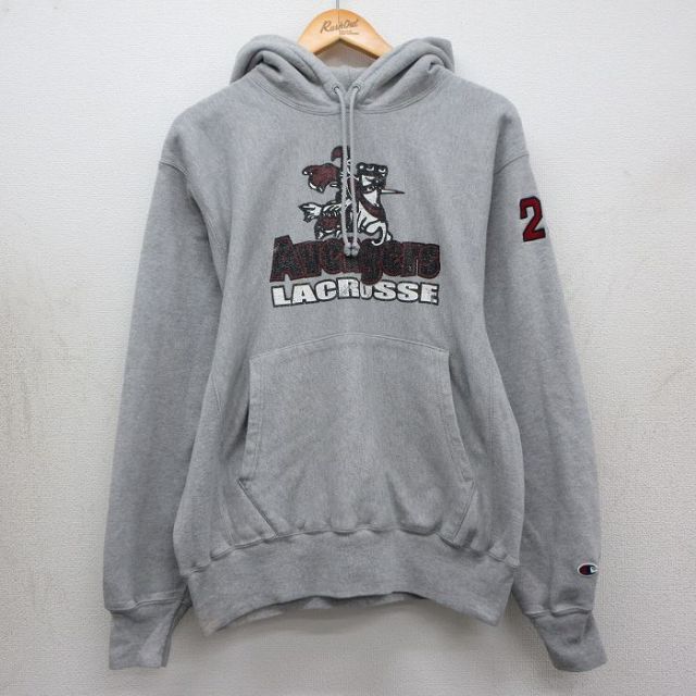 古着通販 L☆古着 長袖 チャンピオン Champion リバースウィーブ