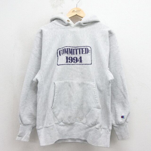 古着通販 M☆古着 長袖 チャンピオン Champion リバースウィーブ