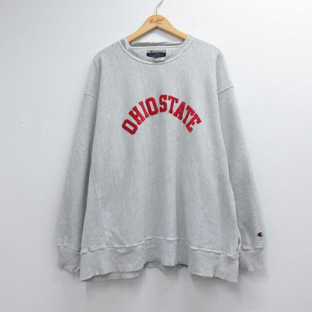古着通販 XL☆古着 長袖 チャンピオン Champion リバースウィーブ
