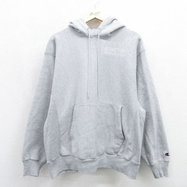 古着通販 L☆古着 長袖 チャンピオン Champion リバースウィーブ
