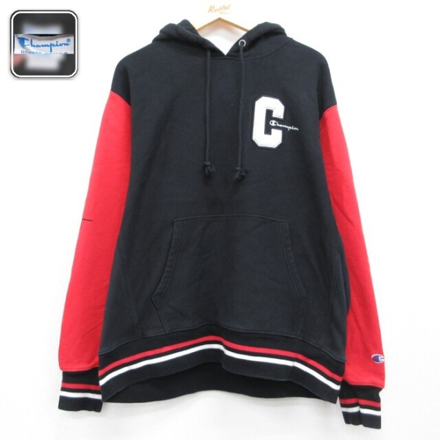 古着通販 XL☆古着 Champion 長袖 チャンピオンリバースウィーブ