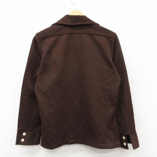 古着通販 S☆古着 長袖 シャツ メンズ 70年代 70s 開襟 オープンカラー