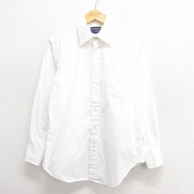 M★古着 ジバンシー GIVENCHY 長袖 ブランド シャツ メンズ 80年代 80s 白 ホワイト 25may26 中古 トップス