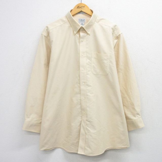 【20%OFF】エルエルビーン 00s 長袖シャツ イエロー XL | 古着