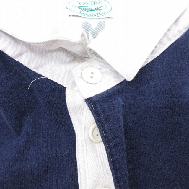 古着通販 M☆古着 ラコステ LACOSTE IZOD 長袖 ブランド ラガー シャツ